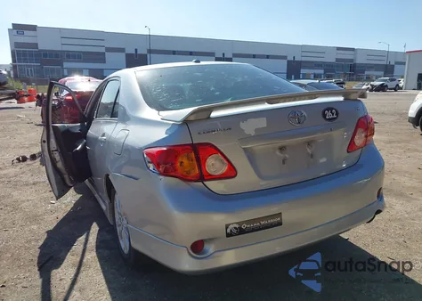 2010 Toyota Corolla S from USA, damaged, VIN 2T1BU4EE4AC432736